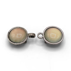 Bellagio Aquarell weiß silber