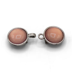 Bellagio Aquarell rosa silber