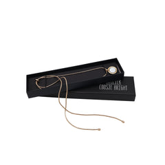 Magnetbrosche Nr. 299  Fantasie Goldfarben