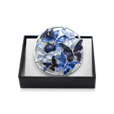 Magnetbrosche Nr.305 Fantasie Silberfarben