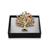 Magnetbrosche Nr.308 Fantasie Goldfarben