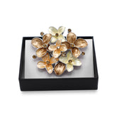 Magnetbrosche Nr.317 Fantasie Silberfarben