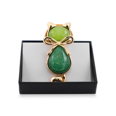 Magnetbrosche Nr.322 Fantasie Goldfarben