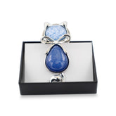 Magnetbrosche Nr.324 Fantasie Silberfarben