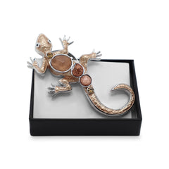 Magnetbrosche Nr.329 Fantasie Silberfarben