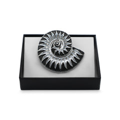 Magnetbrosche Nr.344 Fantasie Silberfarben