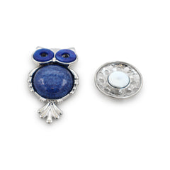 Magnetbrosche Nr.346 Fantasie Silberfarben