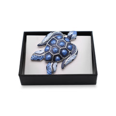 Magnetbrosche Nr.359 Fantasie Silberfarben