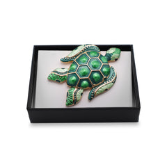 Magnetbrosche Nr.360 Fantasie Goldfarben