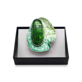 Magnetbrosche Nr.366 Fantasie Silberfarben