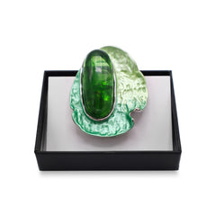 Magnetbrosche Nr.366 Fantasie Silberfarben