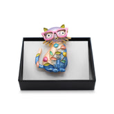 Magnetbrosche Nr.371 Fantasie Goldfarben