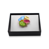 Magnetbrosche Nr.380 Fantasie Goldfarben