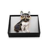 Magneet broche nr 401 fantasy goudkleurig