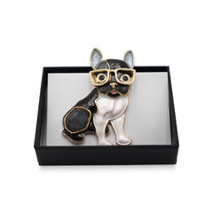 Magnetbrosche Nr.401 Fantasie Goldfarben