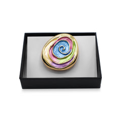 Magnetbrosche Nr.403 Fantasie Goldfarben