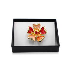 Magnetbrosche Nr.428 Fantasie Goldfarben