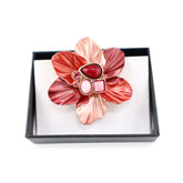 Magnetbrosche Nr. 202 Fantasie Goldfarben