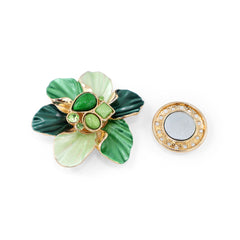 Magnetbrosche Nr. 203 Fantasie Goldfarben