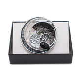 Magnetbrosche Nr. 164 Fantasie Silberfarben