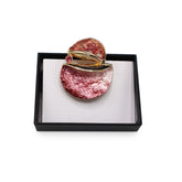 Magneet broche nr 245 fantasy goudkleurig