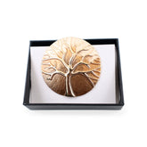 Magnetbrosche Nr. 195 Fantasie Goldfarben