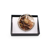 Magneet broche nr 290 fantasy goudkleurig