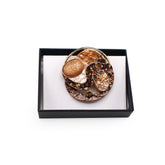 Magneet broche nr 292 fantasy goudkleurig