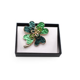 Magneet broche nr 293 fantasy goudkleurig