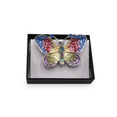 Magneet broche nr 297 fantasy zilverkleurig