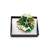 Magneet broche nr 298 fantasy goudkleurig