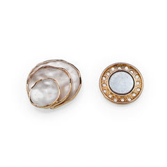 Magnetbrosche Nr. 214 Fantasie goldfarben