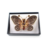 Magneet broche nr 217 fantasy goudkleurig