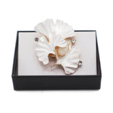 Magnetbrosche Nr. 156 Fantasie Goldfarben