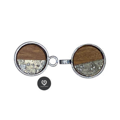 hout hars transparant glitter