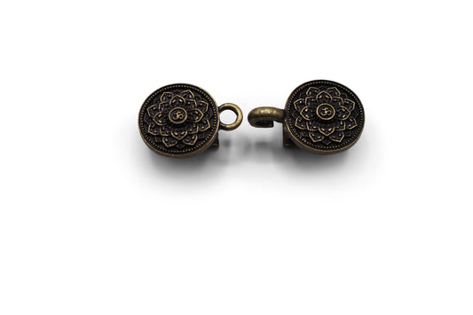 Bellagio tibetanischer Knoten bronzefarben