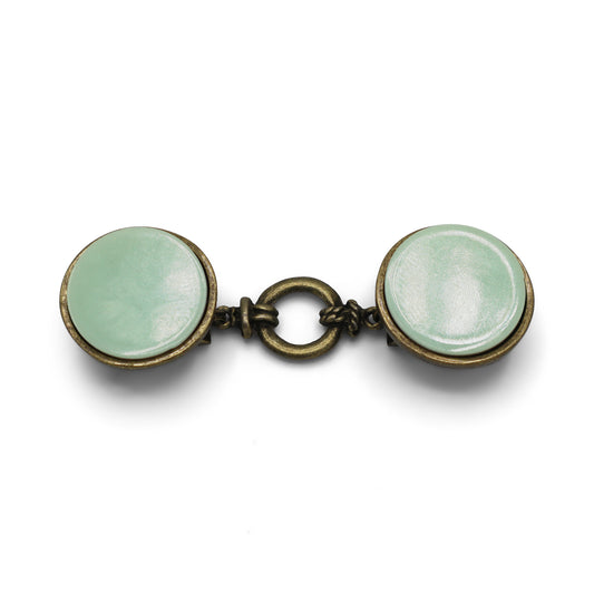 Coosje verde menta e color bronzo