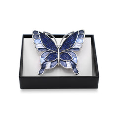  Magnetbrosche Nr.301  Fantasie Silberfarben