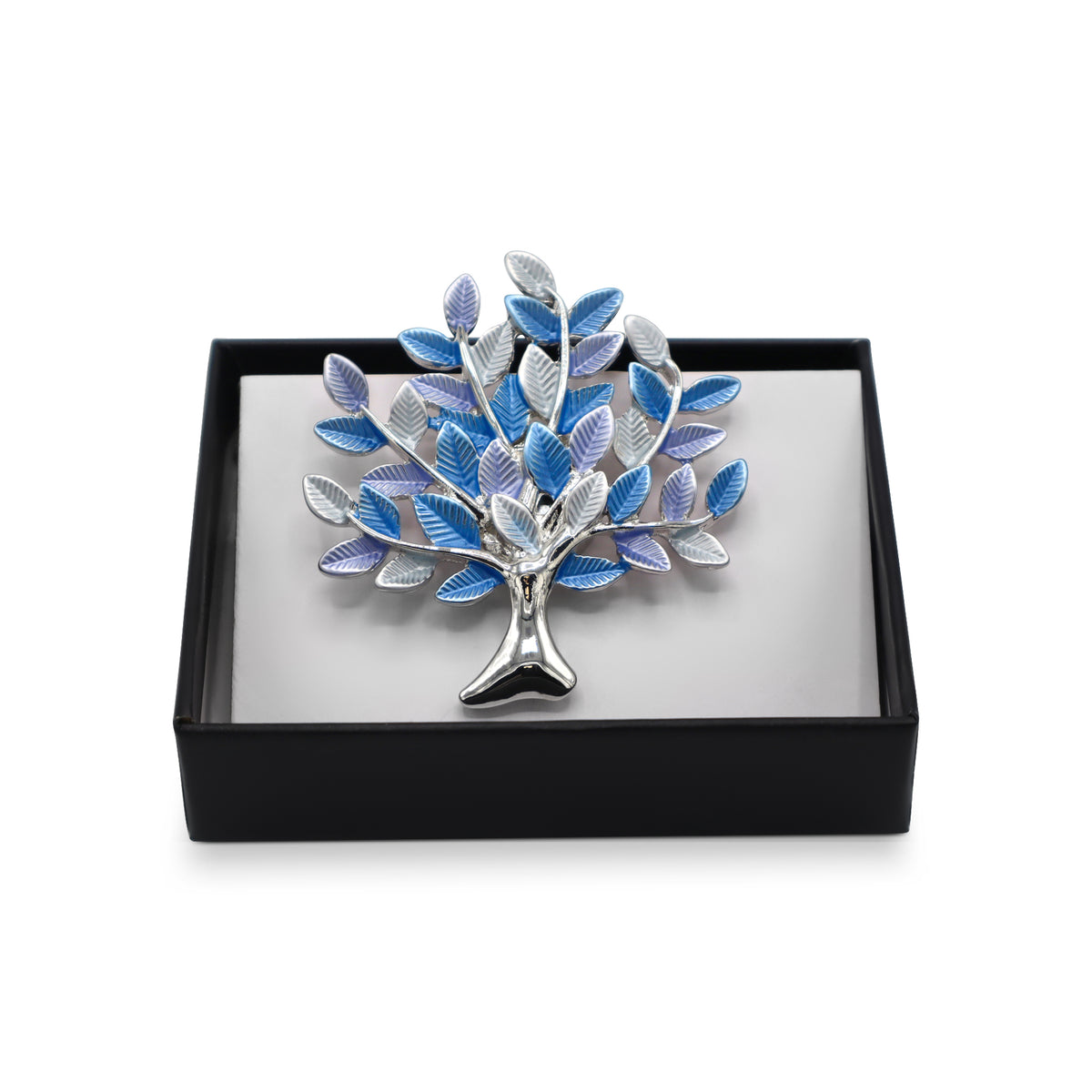  Magnetbrosche Nr.307  Fantasie Silberfarben