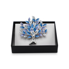  Magnetbrosche Nr.307  Fantasie Silberfarben