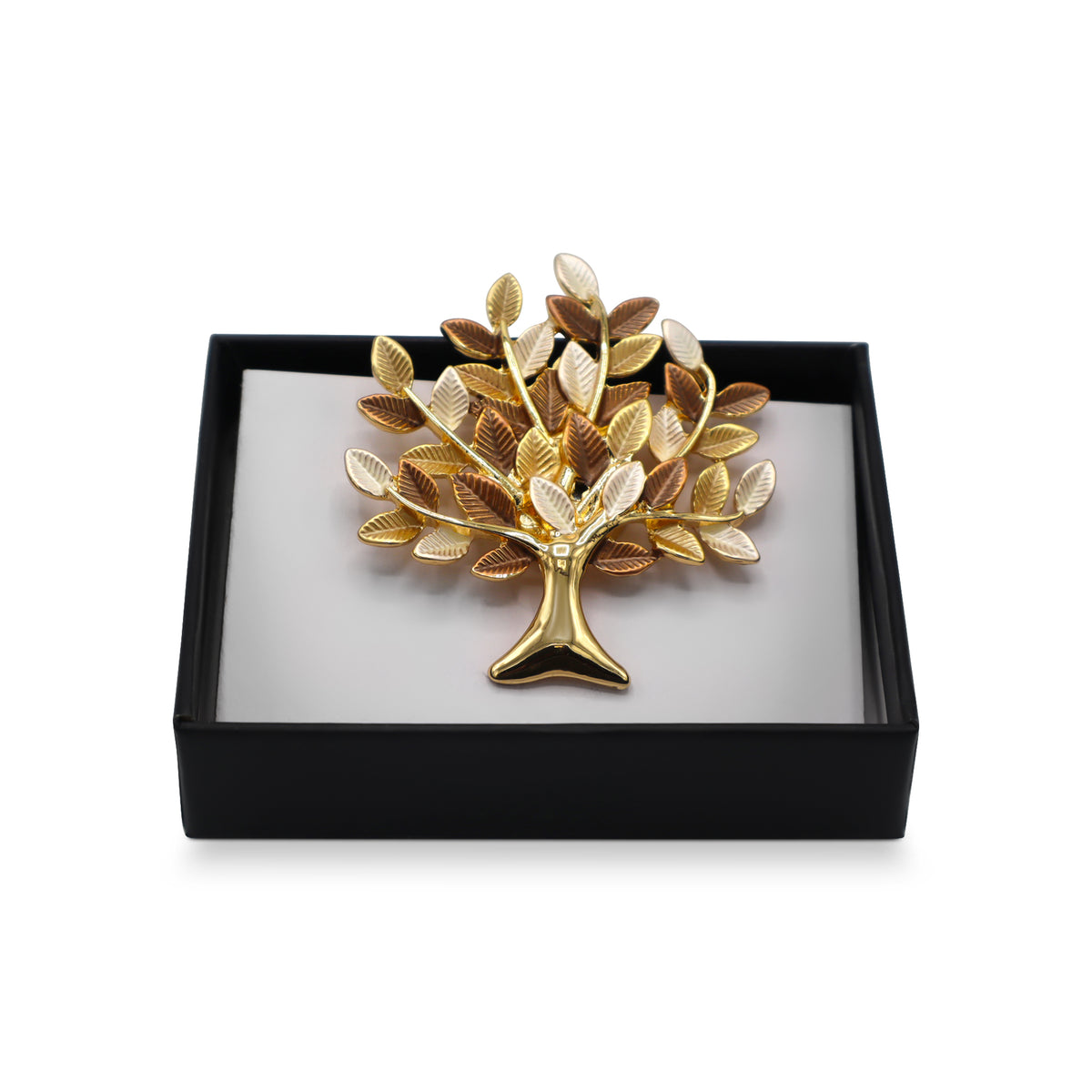  Magnetbrosche Nr.309  Fantasie Goldfarben