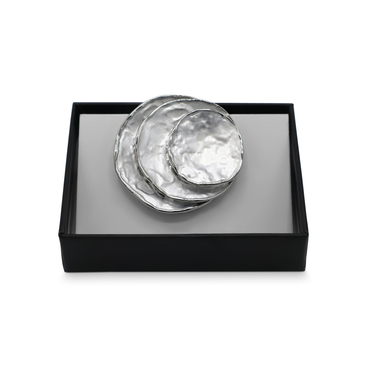  Magnetbrosche Nr.334 Fantasie  Silberfarben