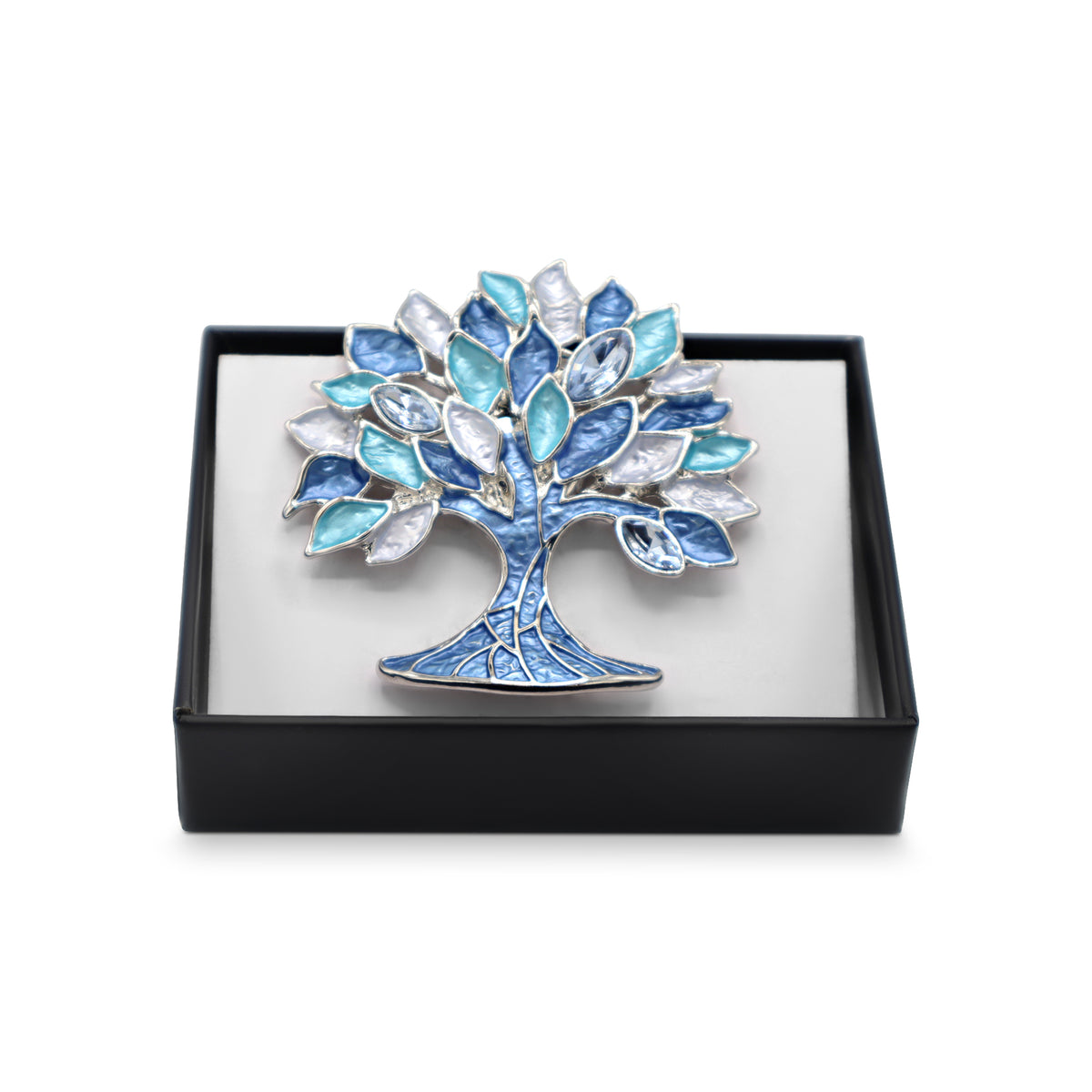  Magnetbrosche Nr.339 Fantasie  Silberfarben