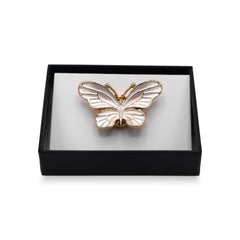  Magnetbrosche Nr.351 Fantasie Goldfarben