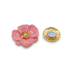  Magnetbrosche Nr.395 Fantasie Goldfarben