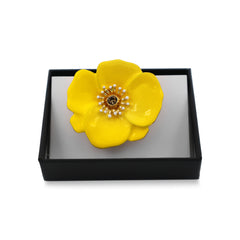  Magnetbrosche Nr.399 Fantasie Goldfarben