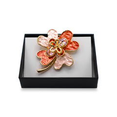  Magnetbrosche Nr.415 Fantasie Goldfarben