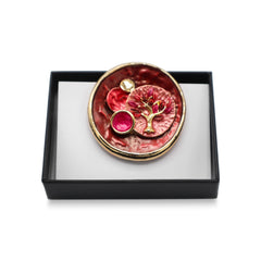 Spilla magnetica n. 468, stile fantasy, color argento