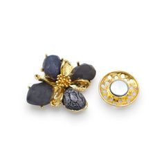 Spilla magnetica n. 468, stile fantasy, color argento