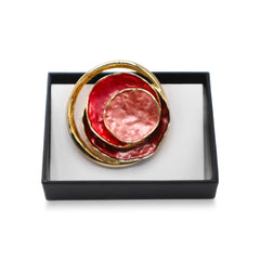 Spilla magnetica n. 468, stile fantasy, color argento